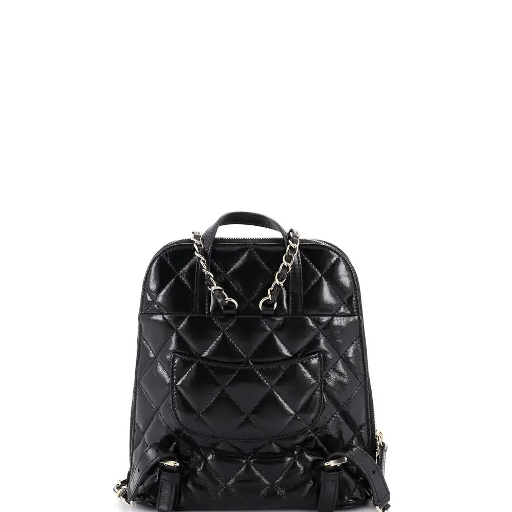 Chanel My Pocket Backpack Quilted Shiny #256624C48B - Picture 3 of 6